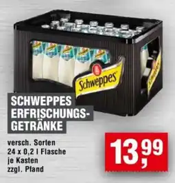 Handelshof SCHWEPPES ERFRISCHUNGS- GETRÄNKE Angebot