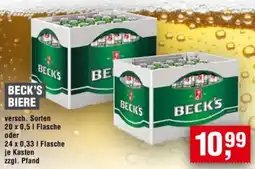 Handelshof BECK'S BIERE Angebot