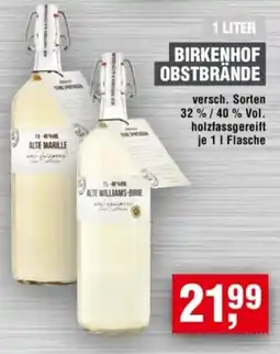 Handelshof BIRKENHOF OBSTBRÄNDE Angebot