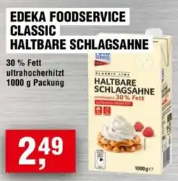 Handelshof EDEKA FOODSERVICE CLASSIC HALTBARE SCHLAGSAHNE Angebot