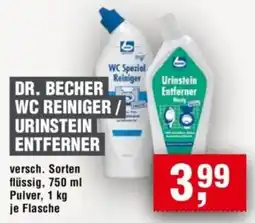 Handelshof DR. BECHER WC REINIGER / URINSTEIN ENTFERNER Angebot
