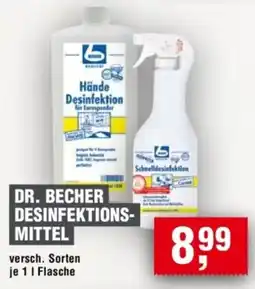 Handelshof DR. BECHER DESINFEKTIONS- MITTEL Angebot