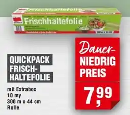Handelshof QUICKPACK FRISCH- HALTEFOLIE Angebot
