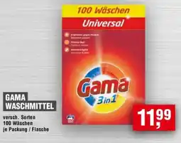 Handelshof GAMA WASCHMITTEL Angebot