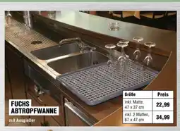 Handelshof FUCHS ABTROPFWANNE Angebot