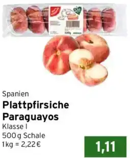 CAP Markt Plattpfirsiche Paraguayos Angebot