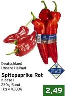 CAP Markt Unsere Heimat Spitzpaprika Rot Angebot