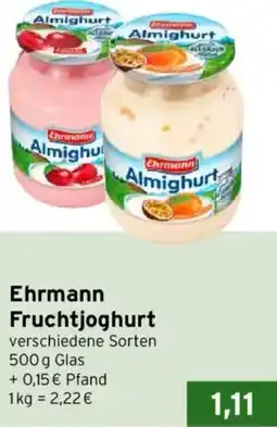 CAP Markt Ehrmann Fruchtjoghurt Angebot