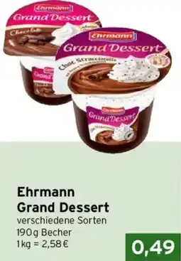 CAP Markt Ehrmann Grand Dessert Angebot