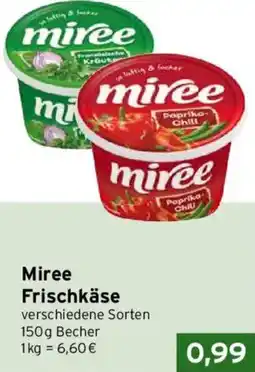 CAP Markt Miree Frischkäse Angebot