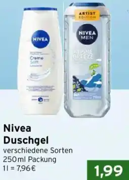 CAP Markt Nivea Duschgel Angebot