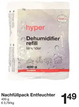 Zeeman Nachfüllpack Entfeuchter Angebot