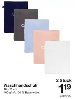 Zeeman Waschhandschuh Angebot