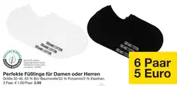 Zeeman Perfekte Füßlinge für Damen oder Herren Angebot