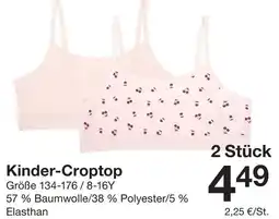 Zeeman Kinder-Croptop Angebot