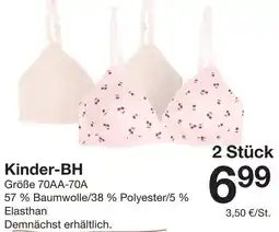 Zeeman Kinder-BH Angebot