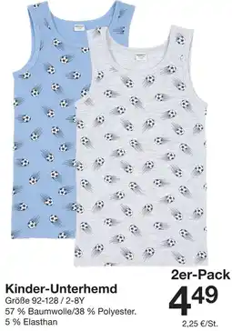 Zeeman Kinder-Unterhemd Angebot