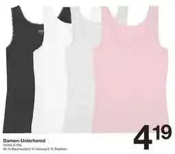 Zeeman Damen-Unterhemd Angebot