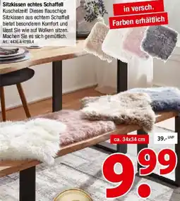 Zurbrüggen Sitzkissen echtes Schaffell Angebot