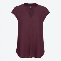NKD Damen-T-Shirt aus Viskose-Leinen-Mix Angebot