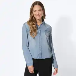 NKD Damen-Jeansbluse aus Lyocell Angebot