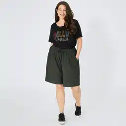 NKD Damen-Bermudas mit Taschen, große Größen Angebot