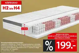 Zurbrüggen Tonnentaschenfedernmatratze Comfort Angebot