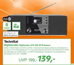 EP TechniSat Digitalradio Digitradio 370 CD IR Schwarz Angebot