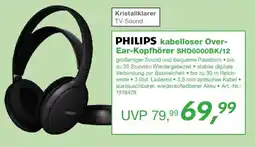 EP PHILIPS kabelloser Over- Ear-Kopfhörer SHD6000BK/12 Angebot