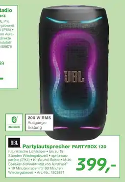 EP JBL Partylautsprecher PARTYBOX 130 Angebot