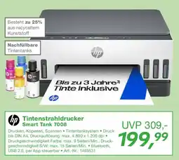 EP hp Tintenstrahldrucker Smart Tank 7008 Angebot