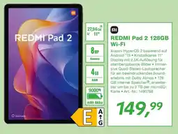 EP Xiaomi REDMI Pad 2 128GB Wi-Fi Angebot