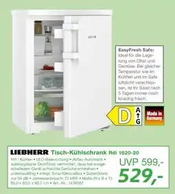 EP LIEBHERR Tisch-Kühlschrank Rdi 1620-20 Angebot