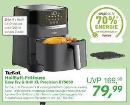 EP Tefal Heißluft-Fritteuse Easy Fry & Grill XL Precision EY5058 Angebot