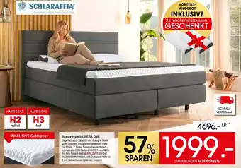 Zurbrüggen SCHLARAFFIA Boxspringbett LINERA ONE Angebot