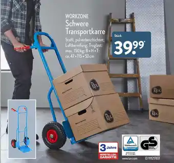 Aldi Nord Workzone Schwere Transportkarre Angebot