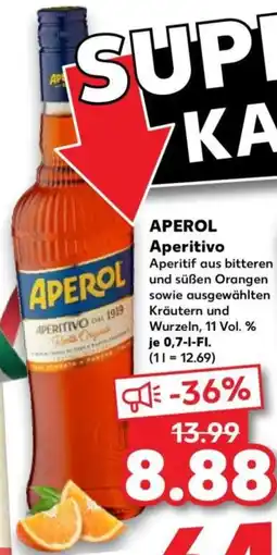 Kaufland APEROL Aperitivo Angebot