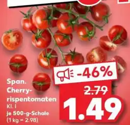 Kaufland Span. Cherryrispentomaten Angebot