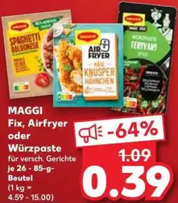 Kaufland MAGGI Fix, Airfryer oder Würzpaste Angebot