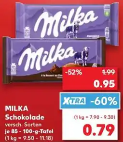 Kaufland MILKA Schokolade Angebot