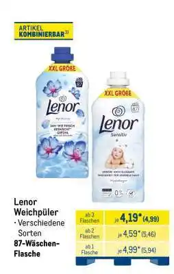 METRO Lenor Weichpüler Angebot