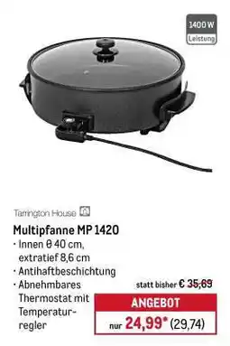 METRO Multipfanne MP 1420 Angebot
