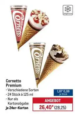 METRO Cornetto Premium Angebot