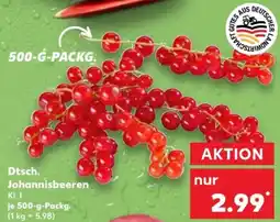 Kaufland Dtsch. Johannisbeeren Angebot