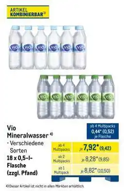 METRO ViO Mineralwasser Angebot