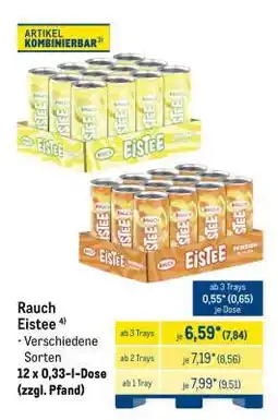 METRO RAUCH Eistee Angebot
