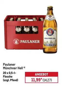 METRO Paulaner Münchner Hell Angebot