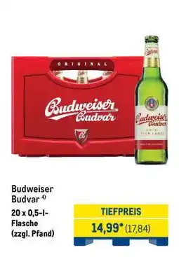 METRO Budweiser Budvar Angebot