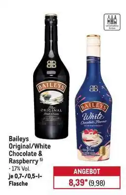 METRO Baileys Original/White Chocolate & Raspberry Angebot