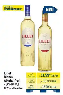 METRO Lillet Blanc/Alkoholfrei Angebot